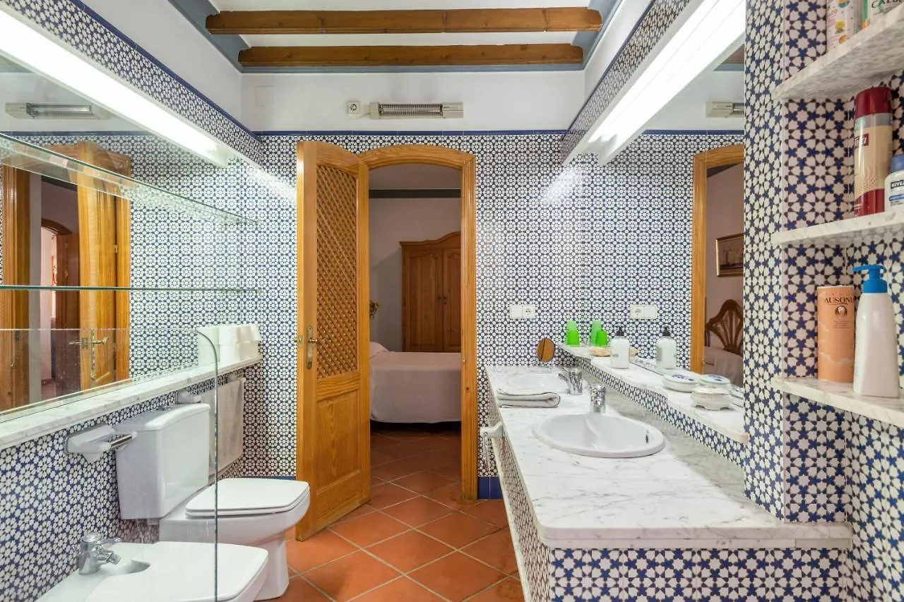Comfortable House In Ardales With Fireplace